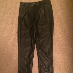 Leather pants M